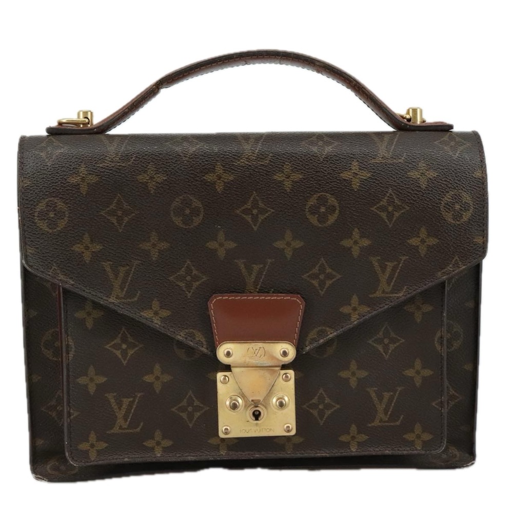 LOUIS VUITTON Monogram Monceau28 Hand Bag M51185 LV Auth 107555 - Picture 13 of 16